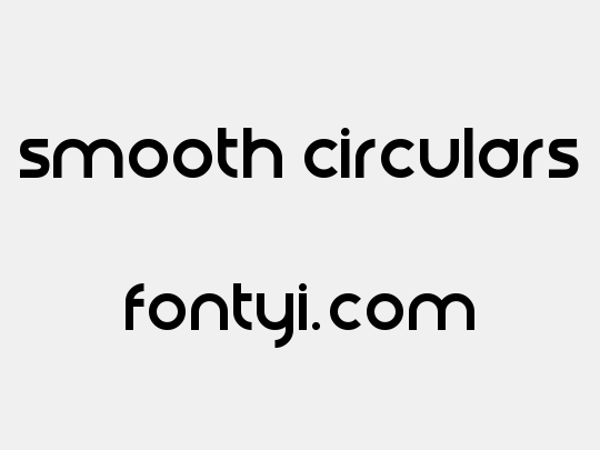 Smooth Circulars