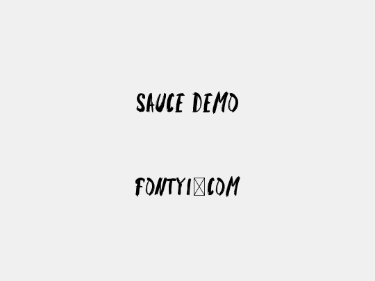 SAUCE DEMO