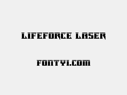 Lifeforce Laser