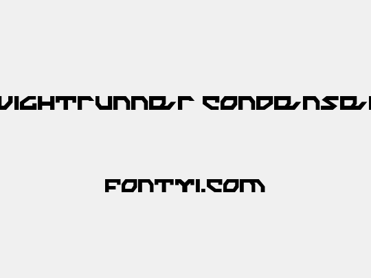 Nightrunner Condensed