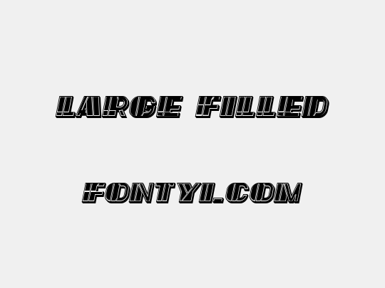 Large Filled