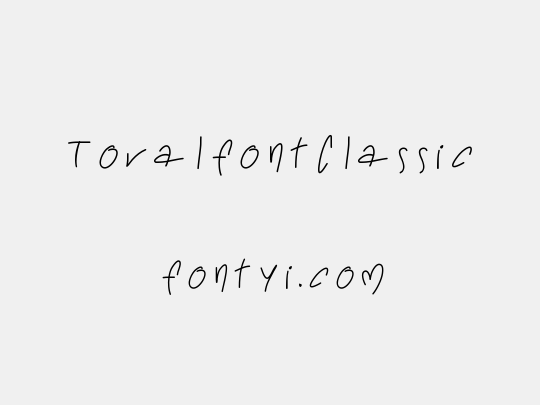 ToralfontClassic