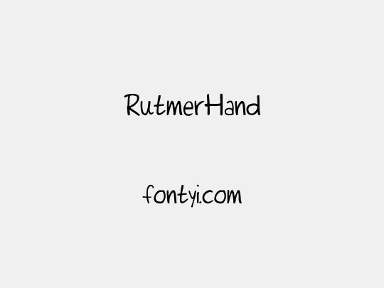 RutmerHand