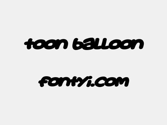 Toon Balloon