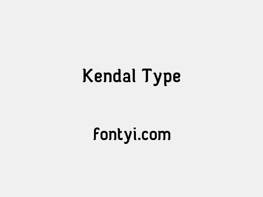 Kendal Type