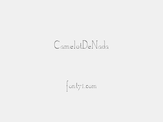 CamelotDeNada