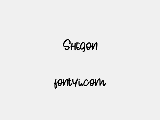 Shegon