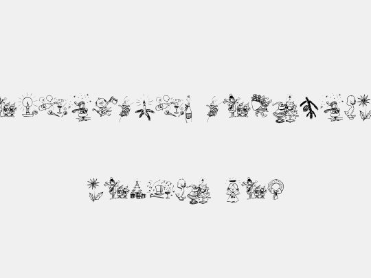 Typographers Holidayfont