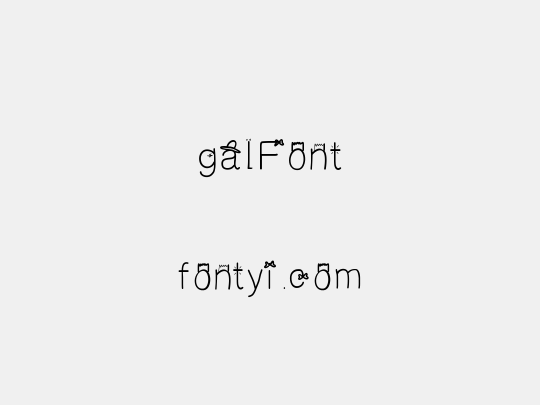 galFont
