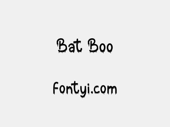 Bat Boo