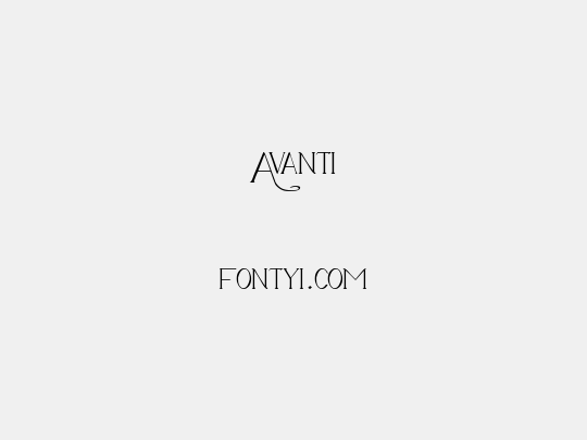 Avanti
