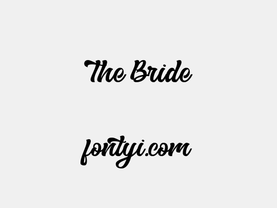 The Bride