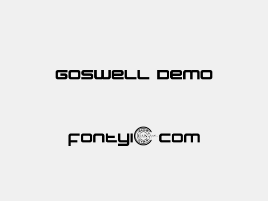 Goswell Demo