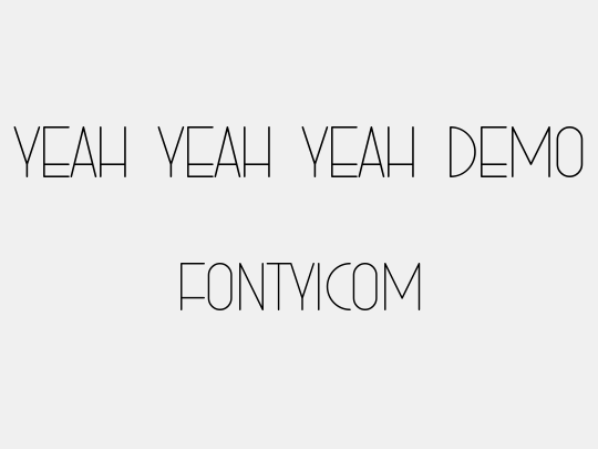 YEAH YEAH YEAH DEMO