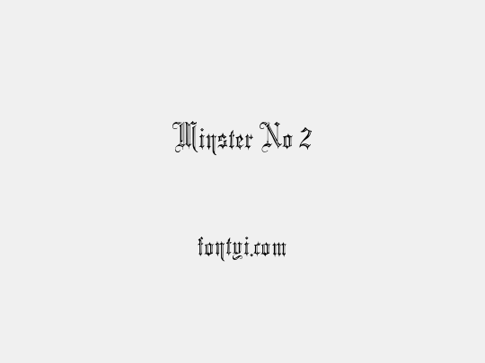 Minster No 2