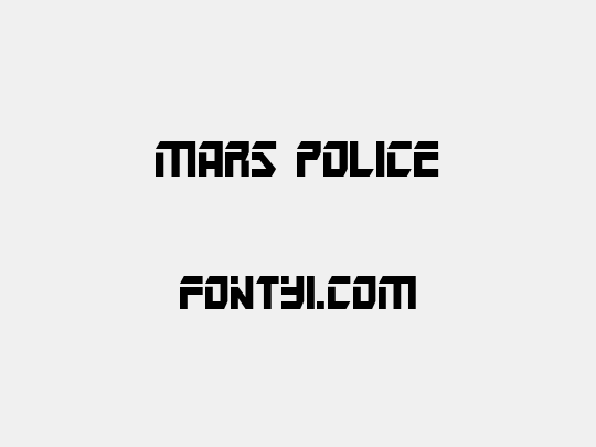 Mars Police