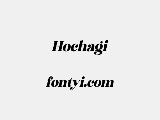 Hochagi