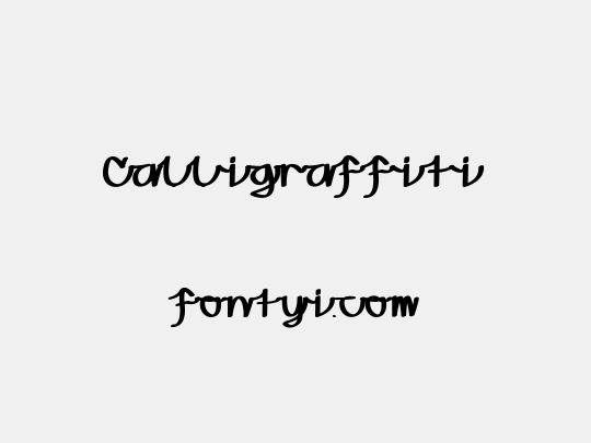 Calligraffiti