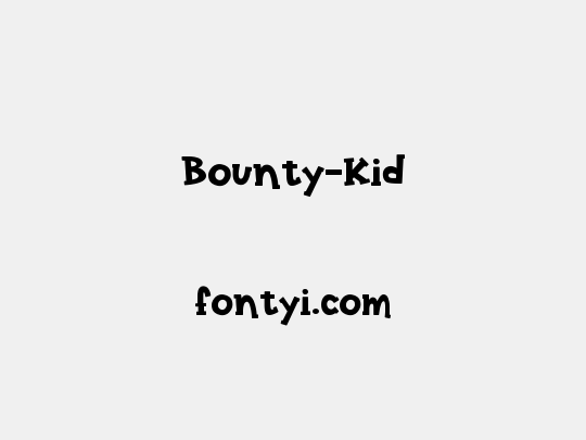 Bounty-Kid