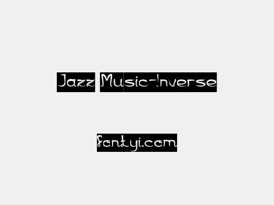 Jazz Music-Inverse