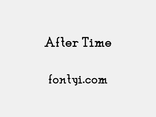 After Time