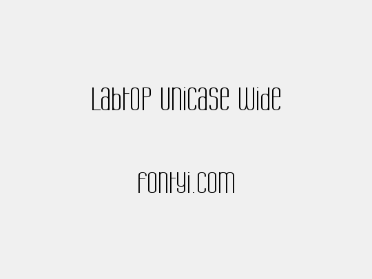 Labtop Unicase Wide