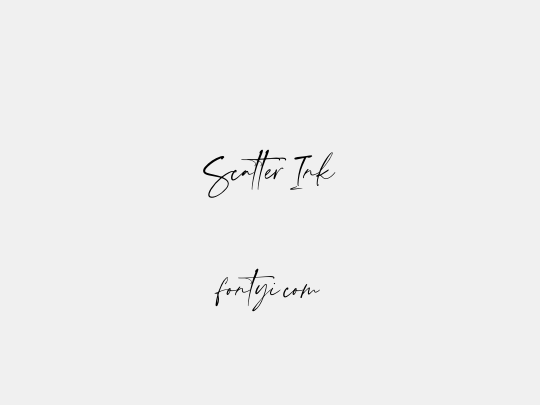 Scatter Ink