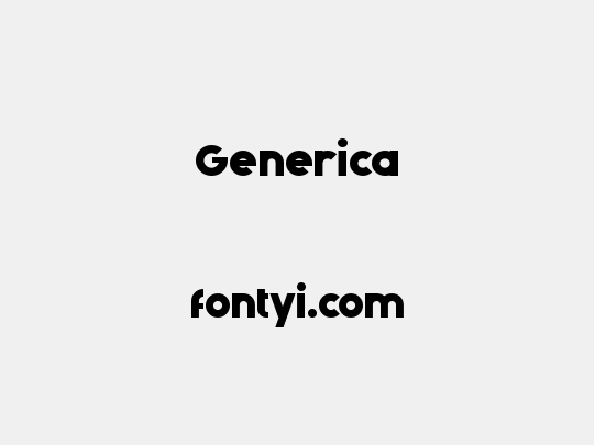 Generica