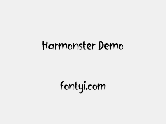 Harmonster Demo