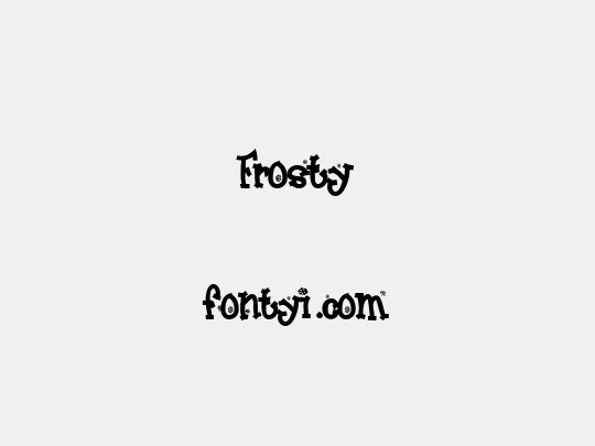 Frosty