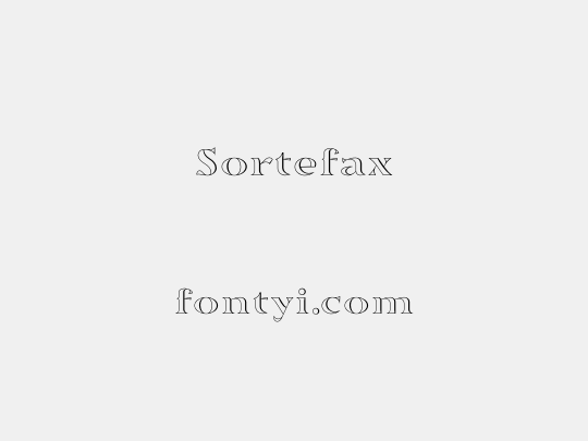 Sortefax