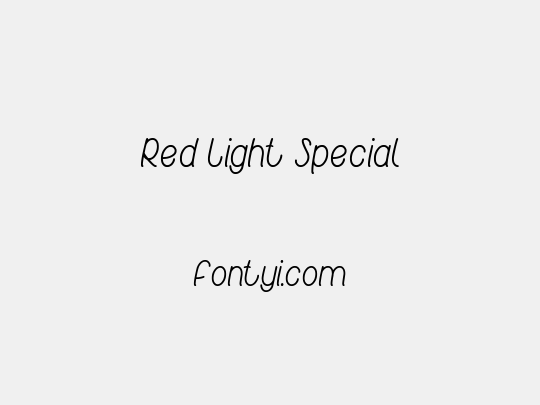 Red Light Special