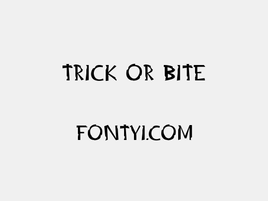 Trick or Bite