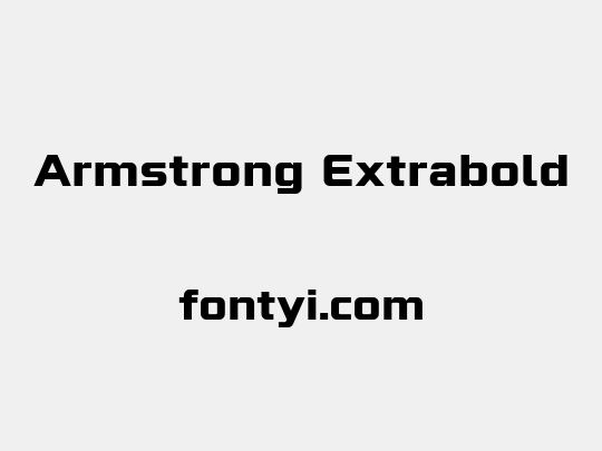 Armstrong Extrabold