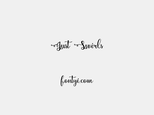 Just Swirls