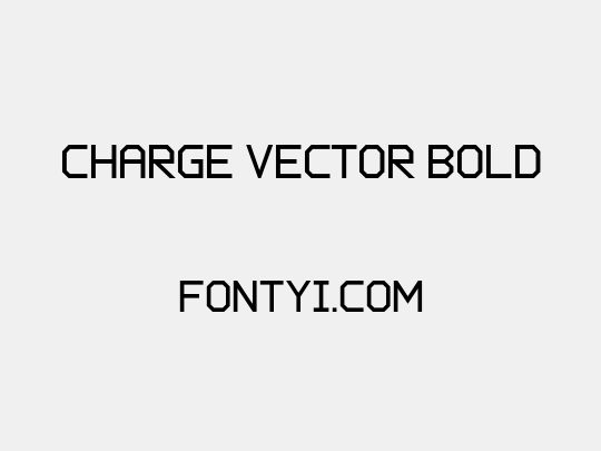 Charge Vector Bold