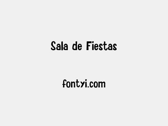 Sala de Fiestas