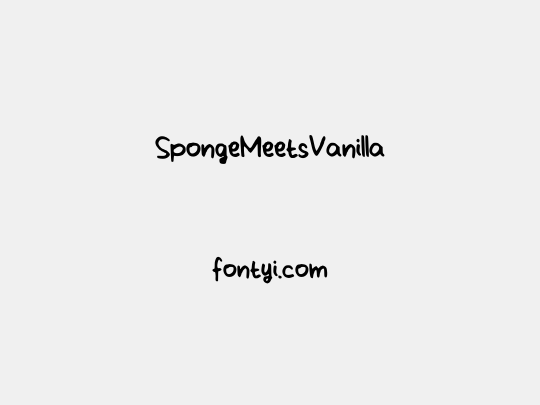 SpongeMeetsVanilla
