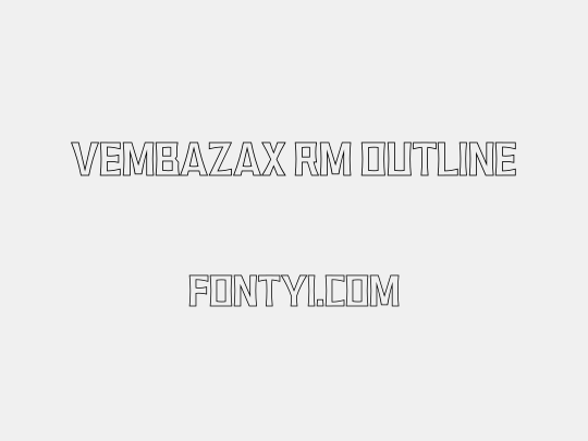 VEMBAZAX RM OUTLINE