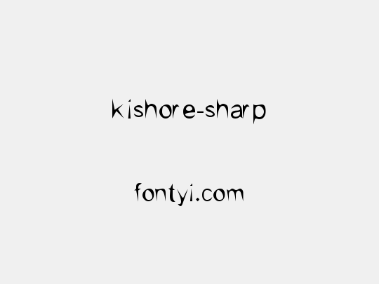 kishore-sharp