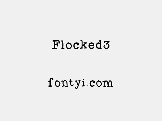 Flocked3