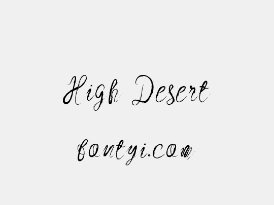 High Desert