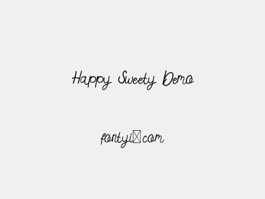 Happy Sweety Demo