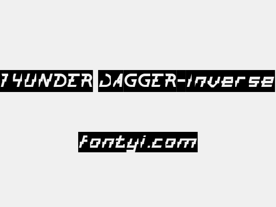 THUNDER JAGGER-Inverse