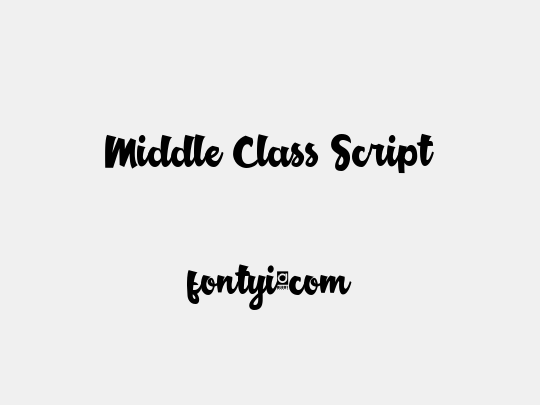Middle Class Script