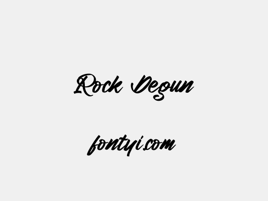 Rock Degun