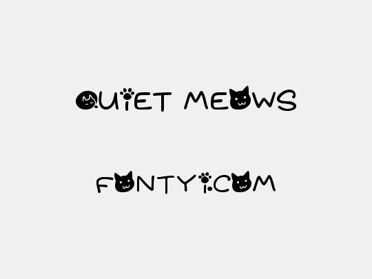 Quiet Meows
