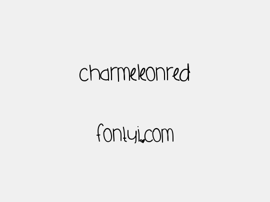 CharmeleonRed