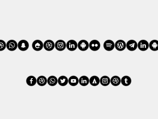 Icons Social Media 11