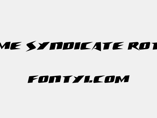Crime Syndicate Rotate